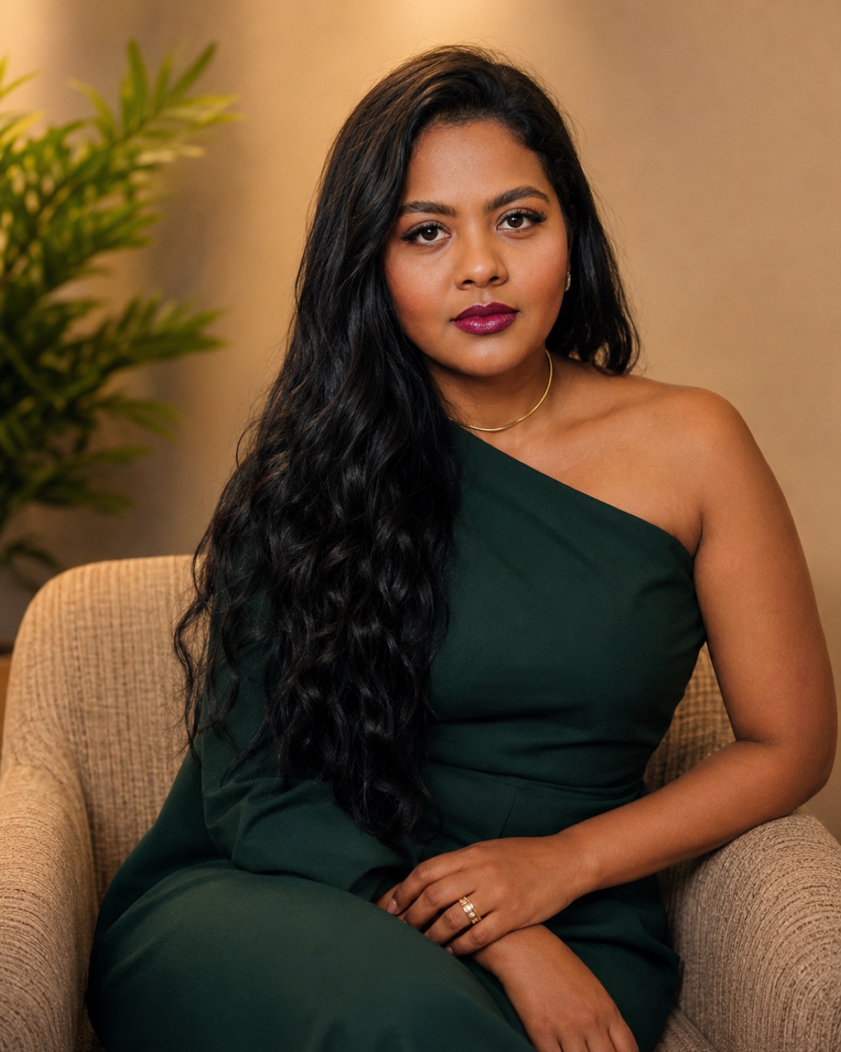 Esinha Costa, especialista em reconstrução de sobrancelhas
