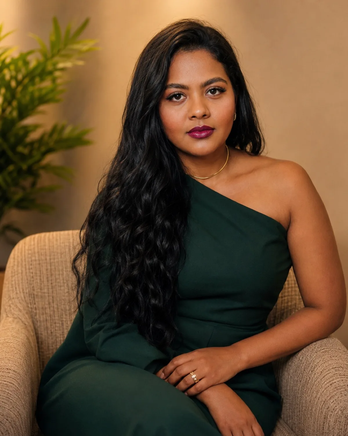 Esinha Costa, especialista em reconstrução de sobrancelhas
